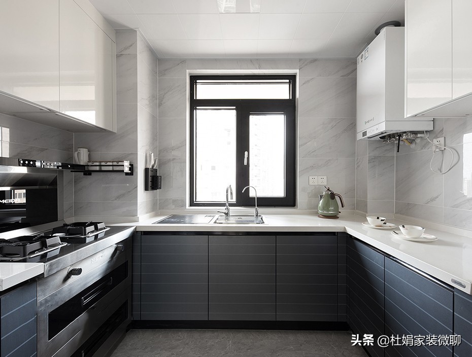 西安灞业大境128平米装修案例,灞业大境三室装修风格