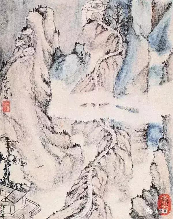 枯笔讲解,赏析枯笔