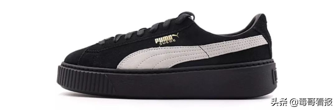 puma全黑色松糕鞋,puma深度解析