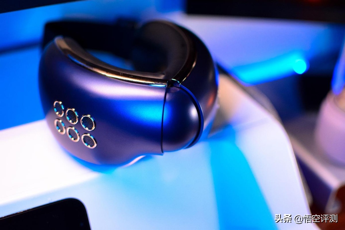 给眼睛做个spa放松放松,蓝宝骨传导护眼仪测评