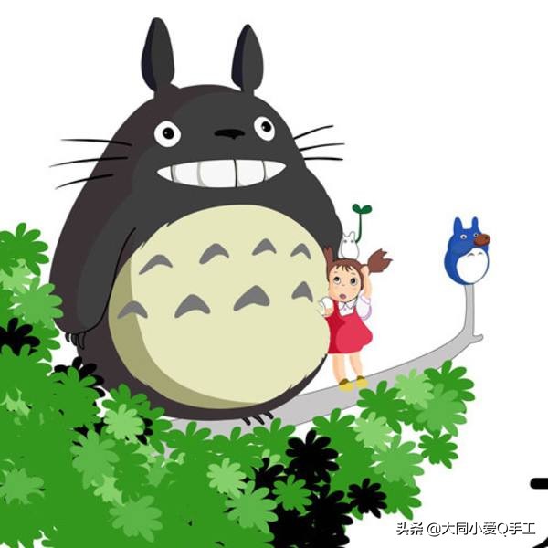 冰条钩织龙猫 (龙猫钩织图解)