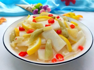 难怪饭店的泡椒萝卜条那么好吃?原来技巧全在这,2分钟就能学会