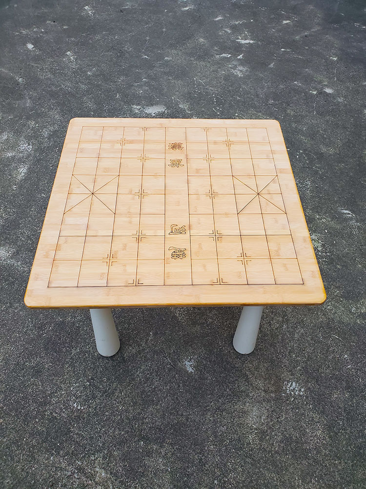 楠竹棋盘和碳化棋盘的区别,楠竹棋盘与木质棋盘