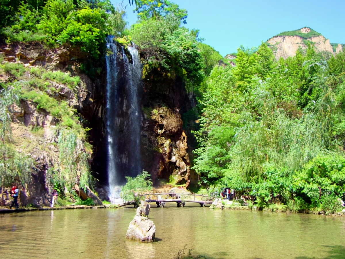 石家庄沕沕水景区红色讲解,平山沕沕水景点路线