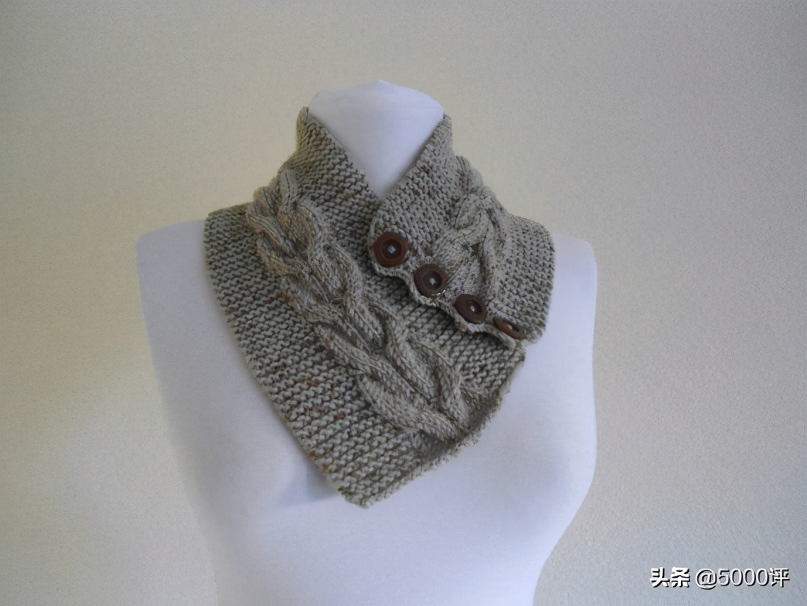 护颈椎小围巾编织,给颈椎一个完美的呵护