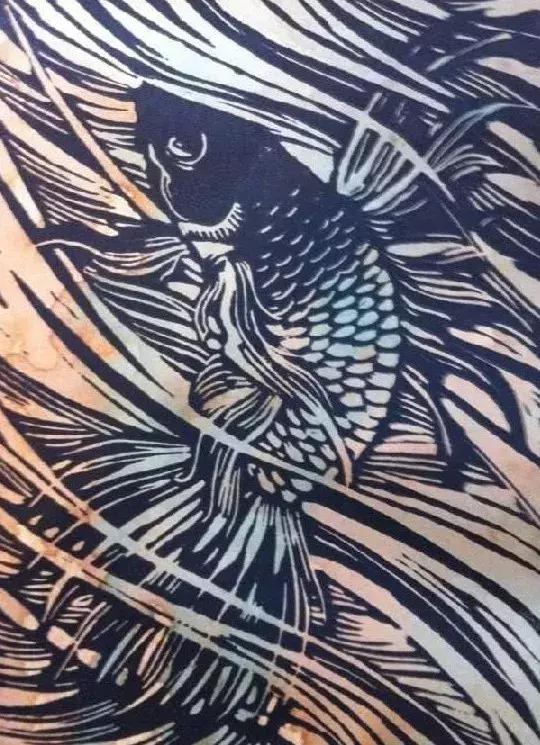 转运锦鲤简笔画,简笔画100种锦鲤图片