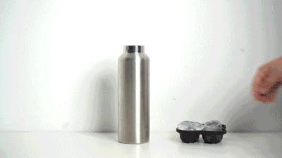 单手开盖无螺纹水杯,按压式自动开盖水杯