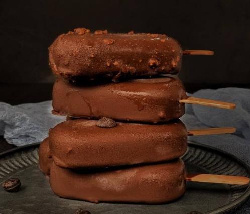 酸奶脆皮雪糕的做法不用巧克力,自制巧克力脆皮雪糕不用奶油酸奶