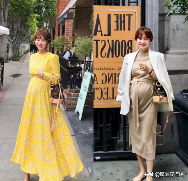 孕妇的穿搭高级感,孕妇穿着搭配图片春季