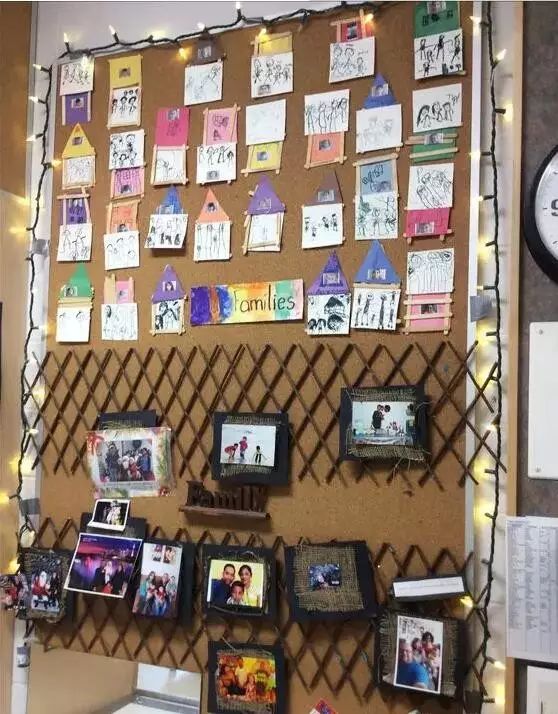 幼儿园墙面环创风格小清新,幼儿园环创可爱墙面布置简单大气