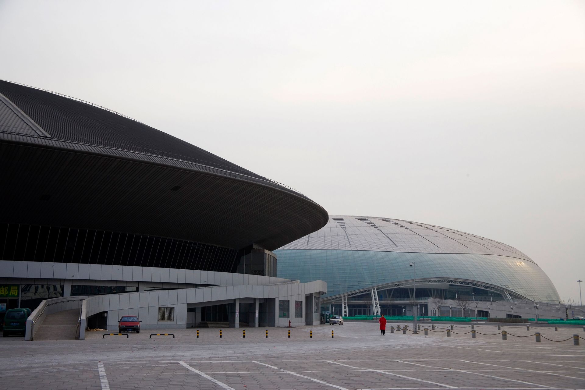 周末带着我的小元，去了天津的奥林匹克中心溜达