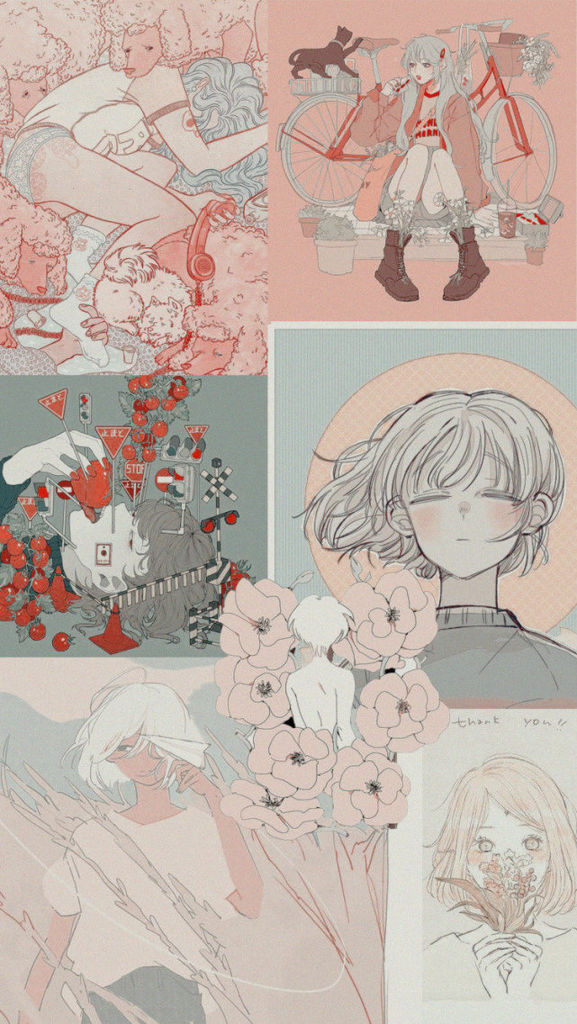 拼接二次元动漫壁纸,动漫拼接壁纸魔道祖师