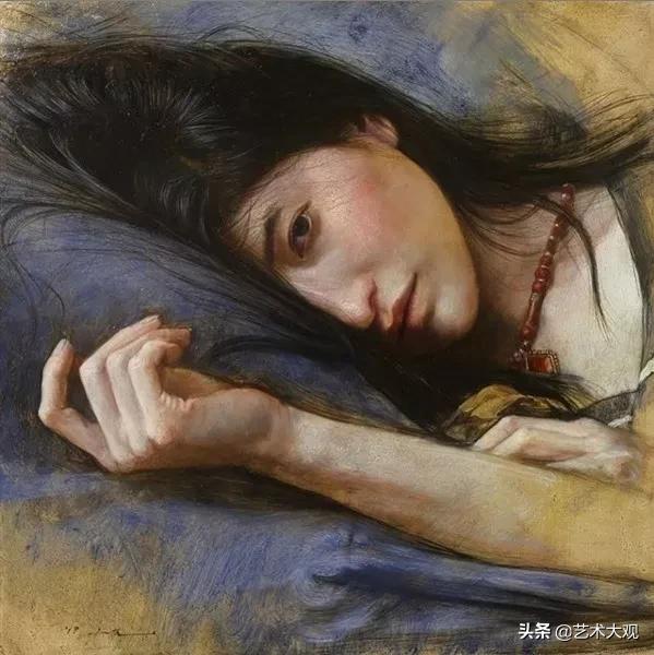 十六幅中国古典女性油画欣赏图片,日本古代古典油画