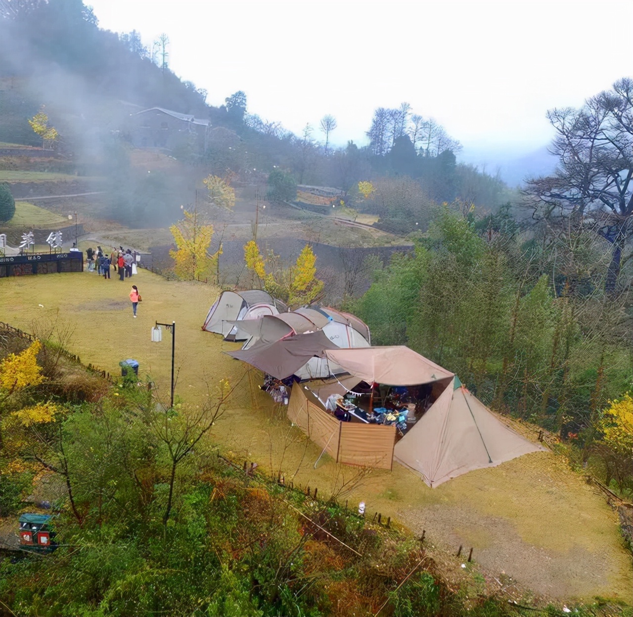 宁波免费小众点的帐篷烧烤好去处,宁波露营过夜的好地方