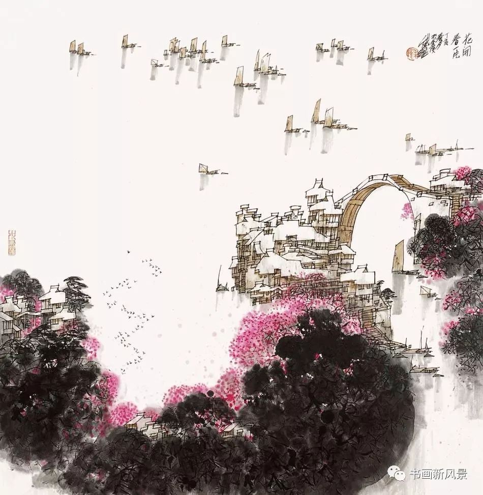 美到窒息的江南山水,中国风江南山水