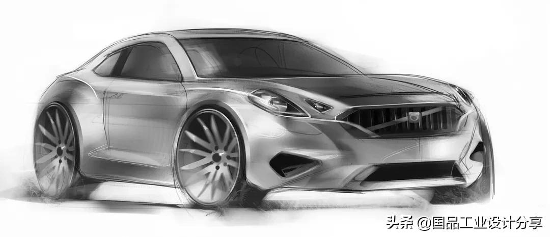 汽车手绘画图片大全,汽车设计图手绘入门