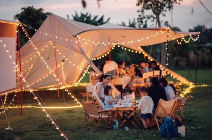 露营秋天第一站,秋天桂林露营