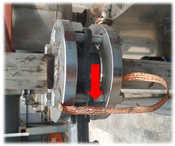 法兰之间为什么要加静电跨接,法兰静电跨接可以连接两个螺杆嘛