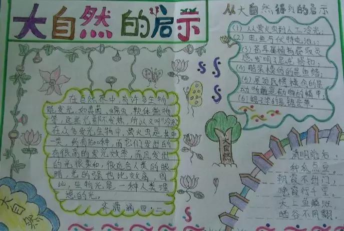 描写春景的手抄报,描绘春天手抄报的字