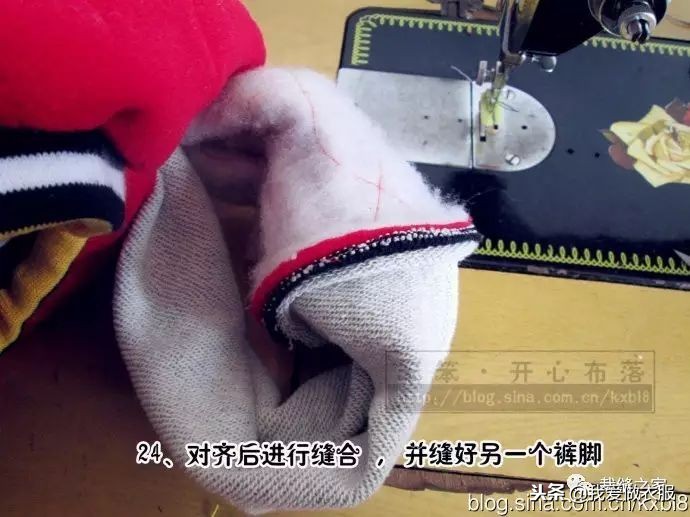 儿童棉裤缝制教程,男士双层棉裤的裁剪图