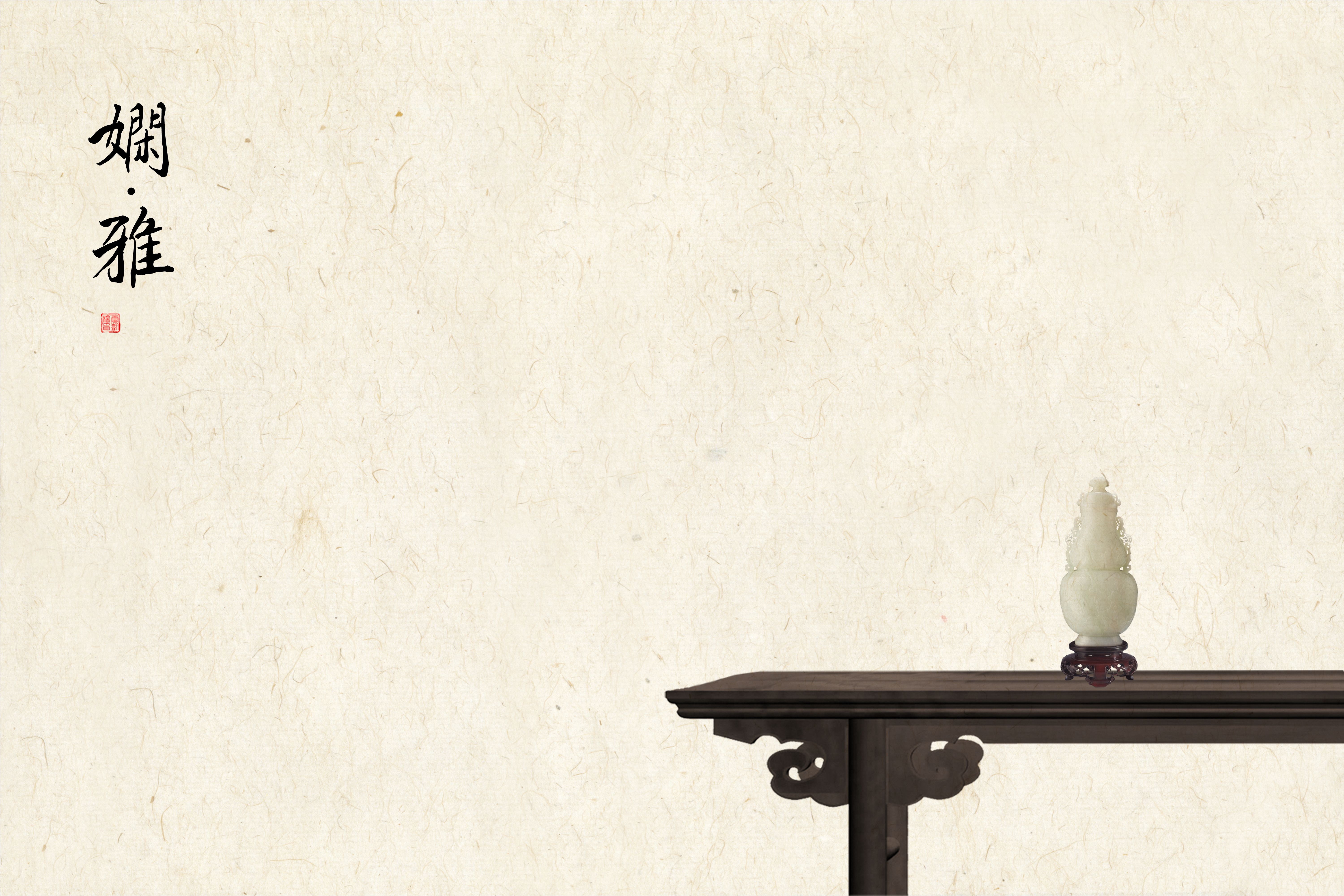 中国风工笔画素材图片,工笔画白描中国风