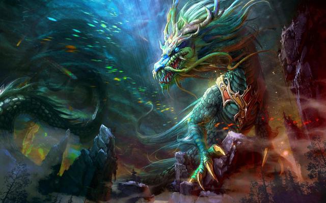 中国古神话各种龙,古代神话龙的来历