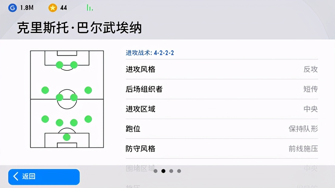 实况足球2022手游424阵型,最新实况足球2024手游阵型