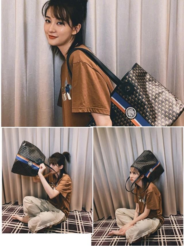 乔欣的穿搭指南,乔欣可咸可甜全身照