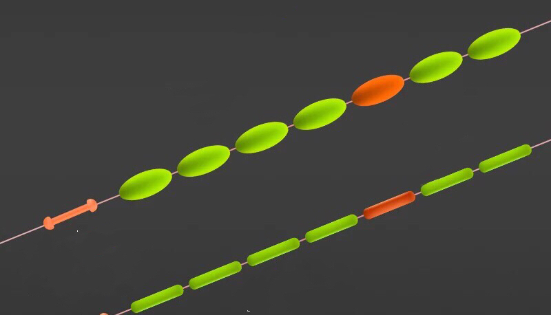 钓鱼人必知五种中鱼漂,钓鱼各种鱼漂的状态