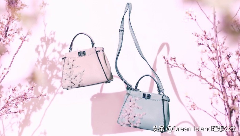 fendi紫色麂皮手袋,fendi新包