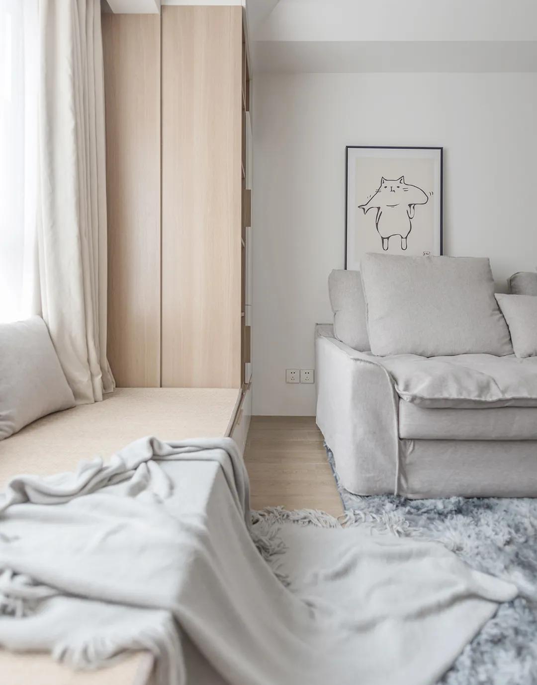 精装房浅改原木风,高级muji风装修