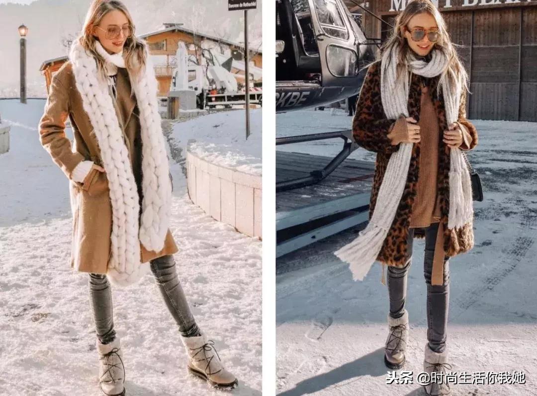 你穿“大衣+围巾”的样子，帅呆了！