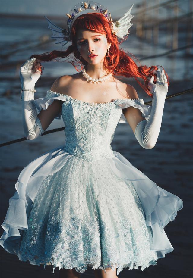 让人惊艳的洛丽塔造型,一款特别仙气飘飘的洛丽塔