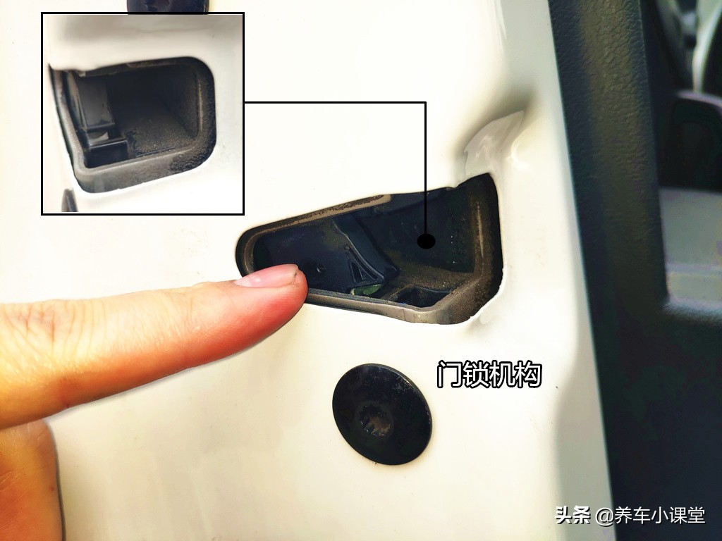 车门难推开怎么办,开车门异响最简单的解决方法