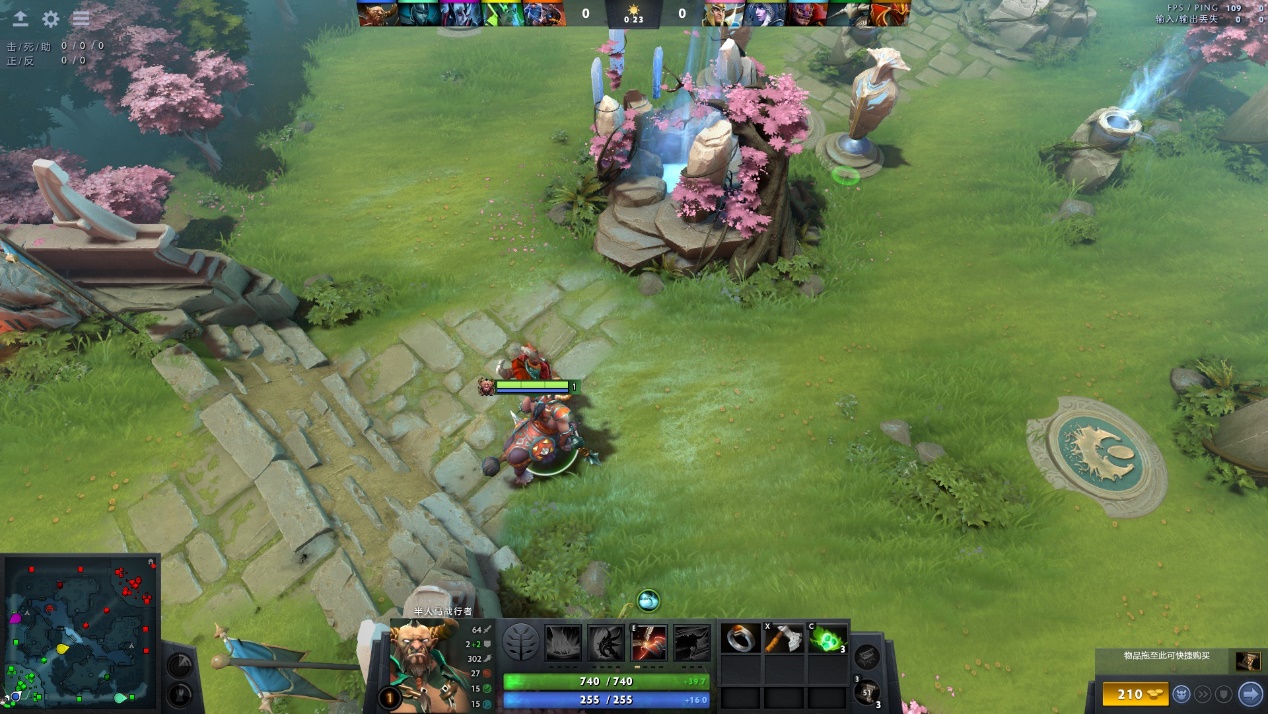 Dota2劣势路英雄推荐，穷不起来的三号位人马，进可攻退可守