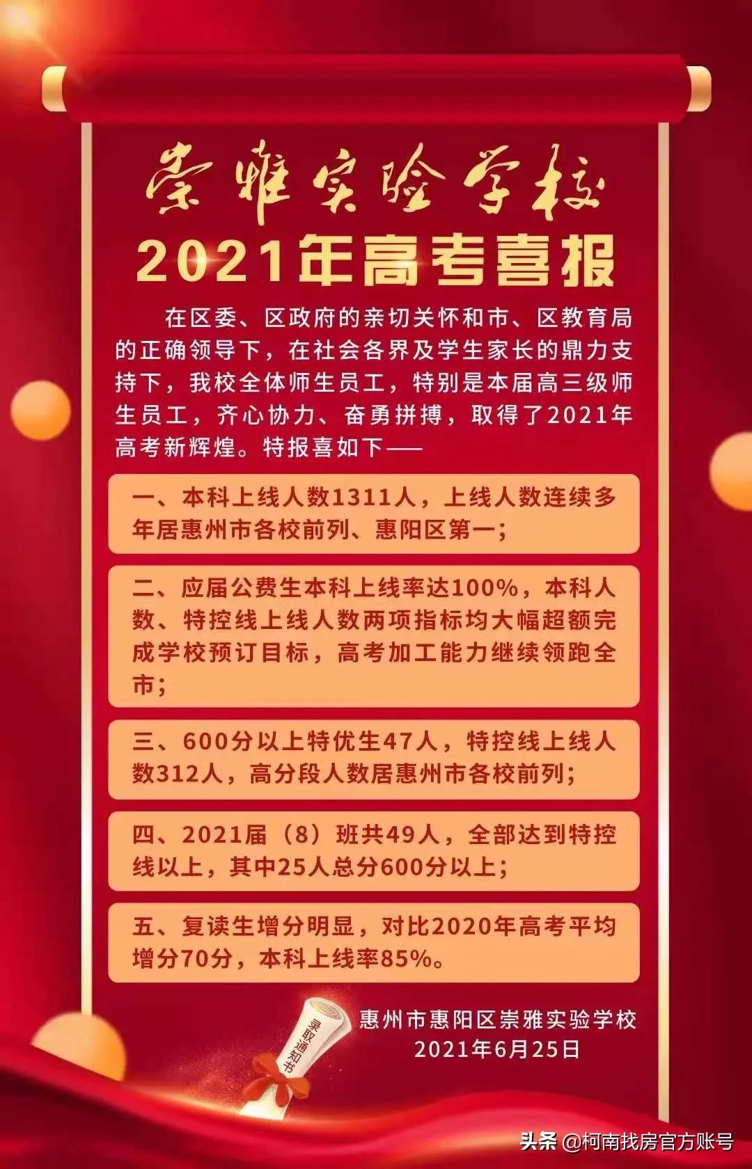 惠州最贵高中,惠州最牛的十所高中