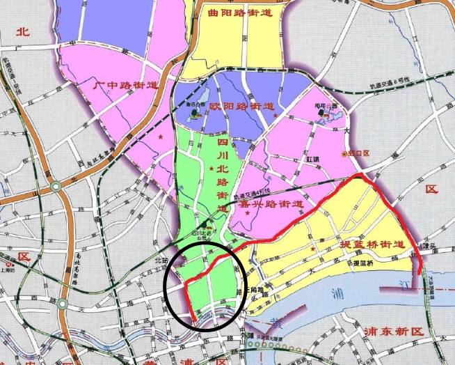 上海市一江一河发展目标,上海虹口北外滩商务中心规划