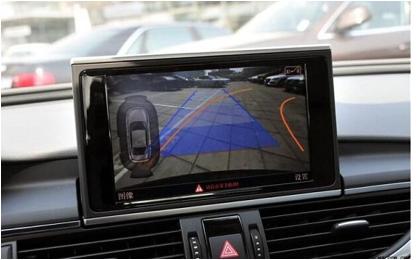 倒车影像辅助线两边的线怎么看,倒车影像辅助线如何看