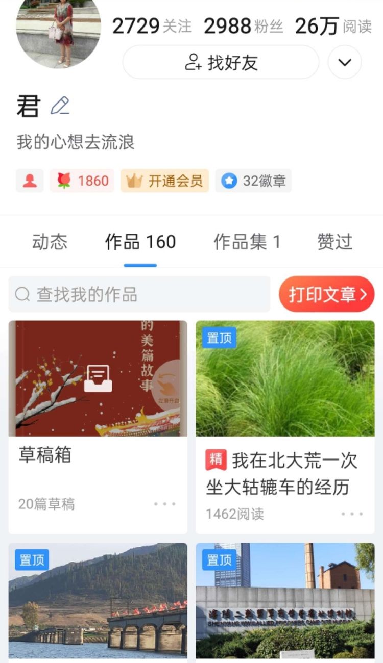 我写美篇得到的第一笔稿费，作者：褚丽君