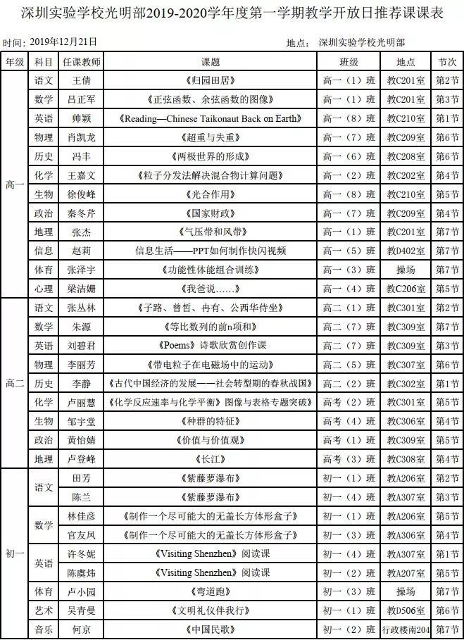 吉林市二实验高新校区开放日,2024深汕二高实验学校开放日