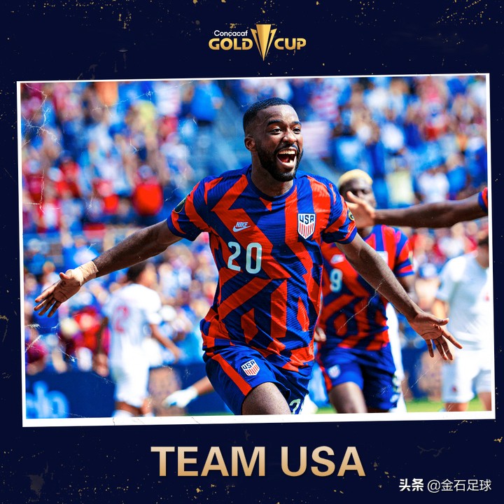 牙买加队首破纪录夺冠,美洲金杯2019美国对牙买加