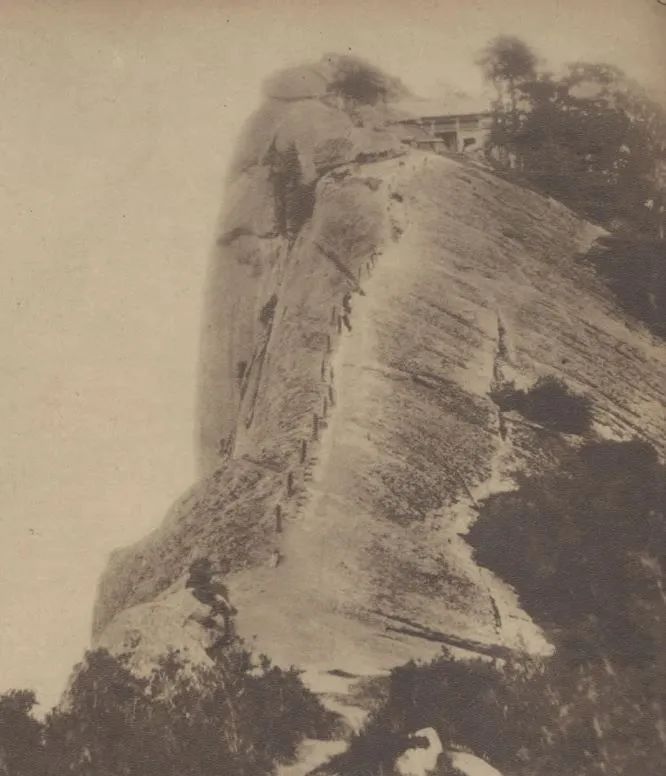 九十年代华山,七百年前的华山湖