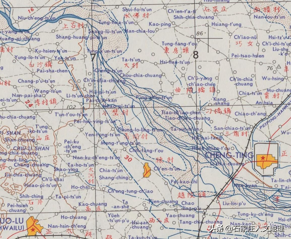 石家庄太平河和岔河是一条河吗,滹沱河太平河岔河的关系