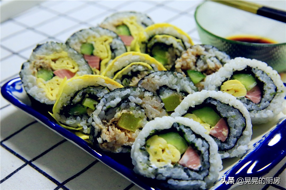 三种卷法让你的寿司与众不同，秋日登高郊游最佳拍档