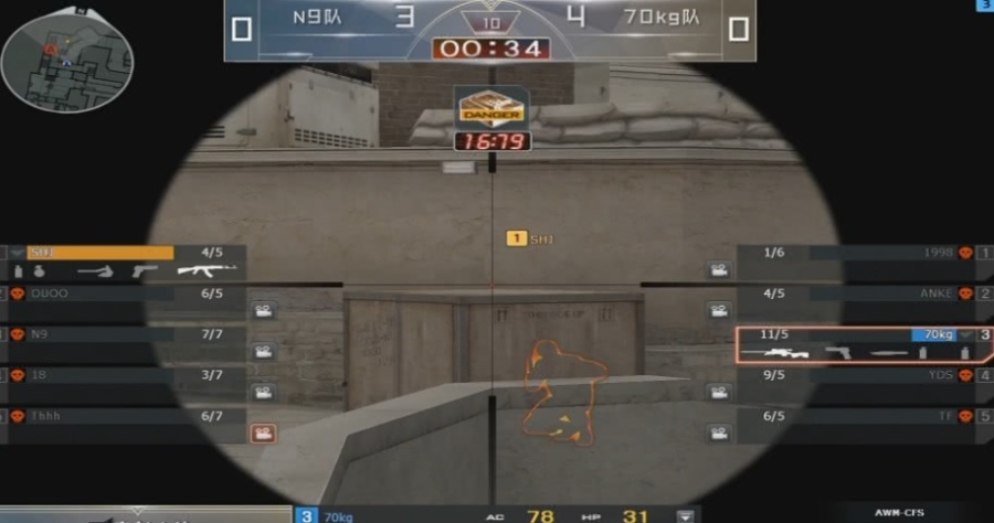 穿越火线曾经的狙王,穿越火线官方公认的狙神