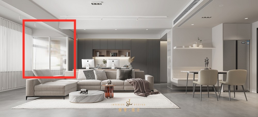 只有一个阳台又如何，学他晾衣杆装窗帘盒里，分分钟拯救室内颜值