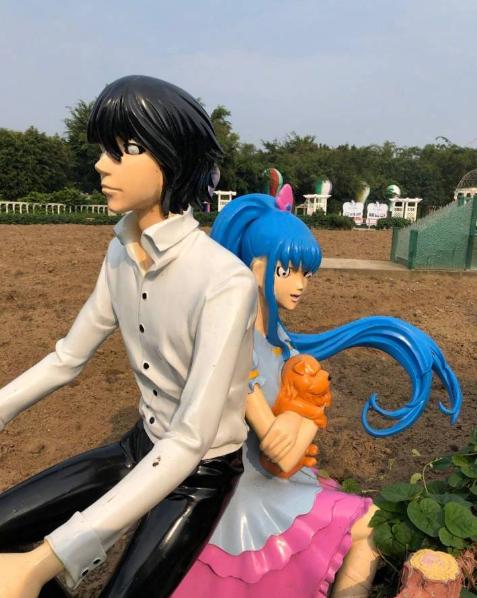 柯南石膏雕塑,柯南动漫雕像