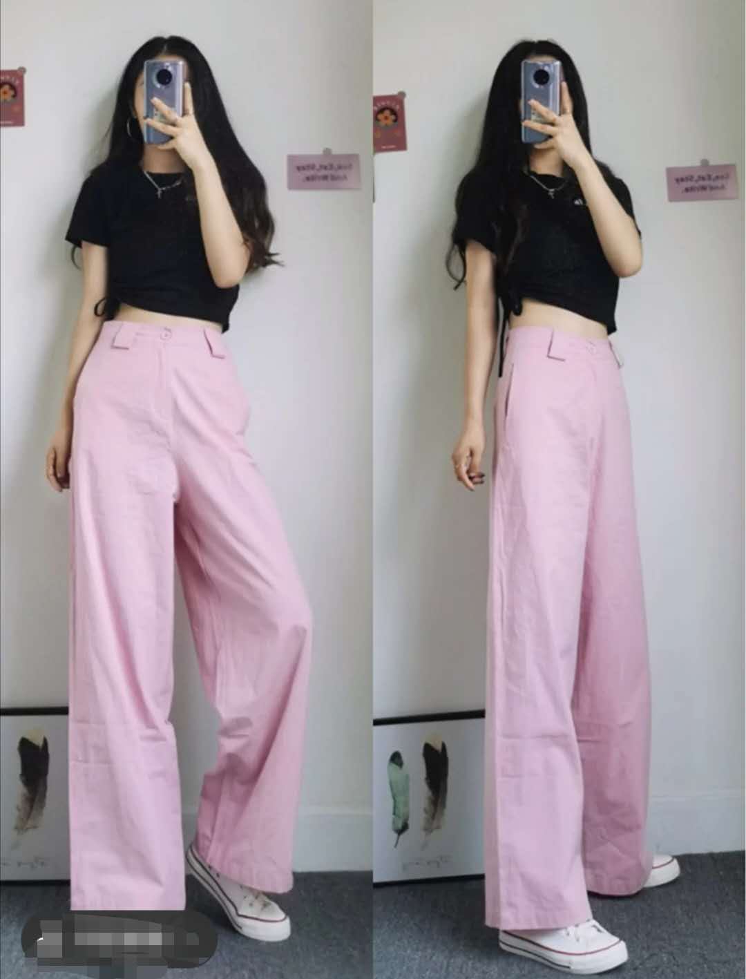 小孩粉色上衣配什么裤子好看,粉色裤子配什么颜色上衣好看女孩