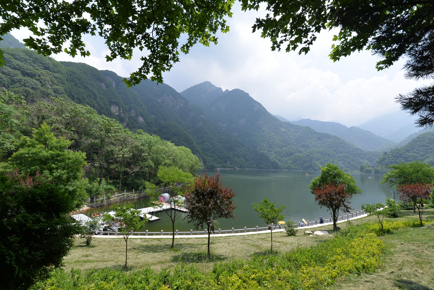 西安太乙宫镇去翠华山路上的铁路,陕西省西安市长安区太乙宫翠华山