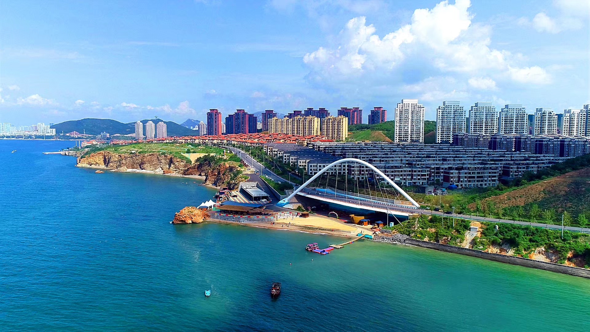 “醉”美大孤山幸福新生活